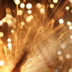 French Creative - fireworks celebrating Quebec culture